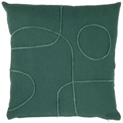 Fabrique de Styles Housse de coussin émeraude 45x45cm - arty* Coussins Et Housses