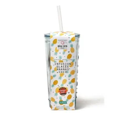 Fabrique de Styles Infusion glacée ananas-coco mug 12 infusettes 24 g* Cafés, Thés Et Infusions