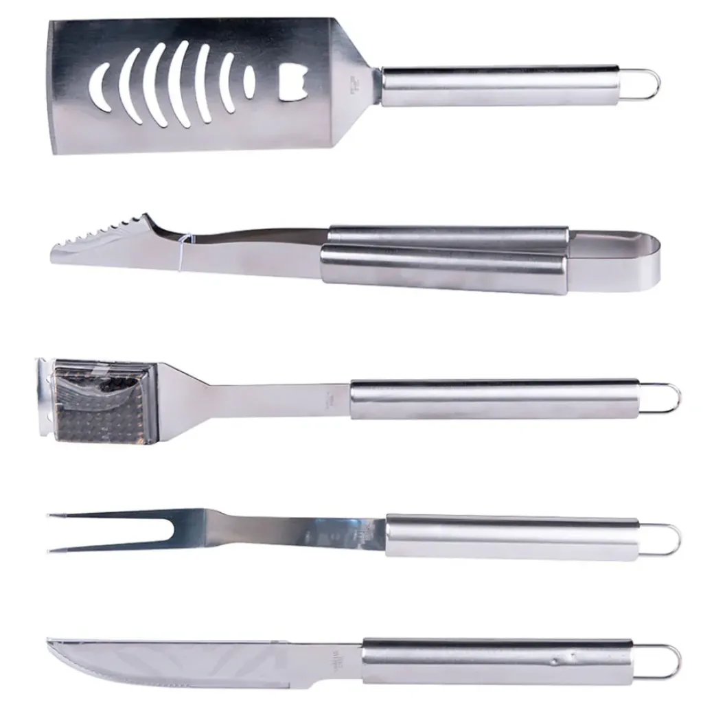 Fabrique de Styles Kit Barbecue 5 ustensiles en inox* Ustensibles De Cuisine