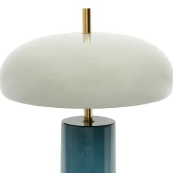 Fabrique de Styles Lampe champignon en fer bleu d30xh40cm - Arty* Lampes À Poser