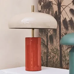 Fabrique de Styles Lampe champignon en fer d30xh40cm - Arty* Lampes À Poser