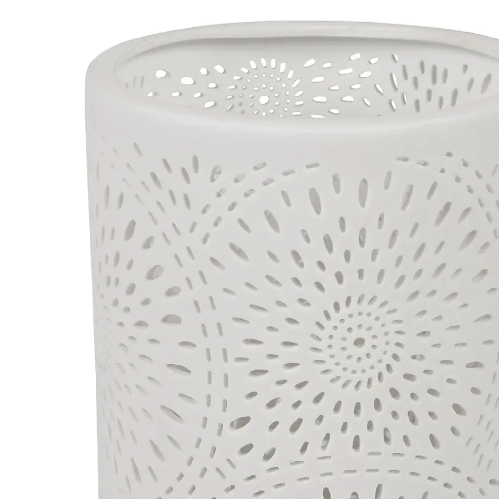 Fabrique de Styles Lampe cylindre rosace en Porcelaine* Lampes À Poser