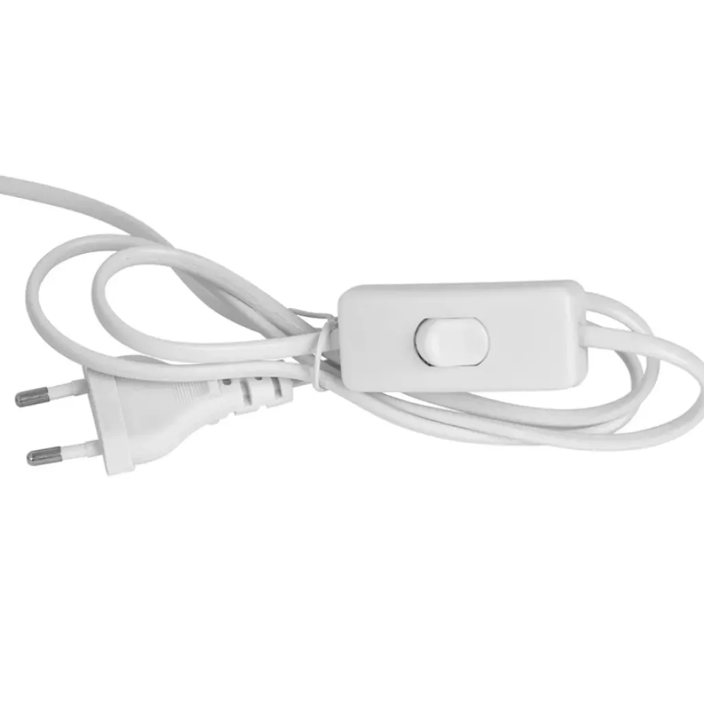 Fabrique de Styles Lampe en coton écru d31xh24cm - Aurore* Lampes À Poser