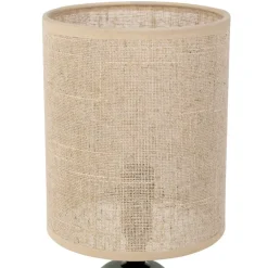 Fabrique de Styles Lampe en céramique et lin naturel - Jadea* Lampes À Poser