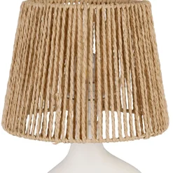 Fabrique de Styles Lampe en dolomite écru h38cm - Greeka* Lampes À Poser