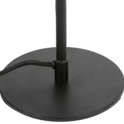 Fabrique de Styles Lampe en fer et coton noir et beige d29xh60cm - Funky* Lampes À Poser