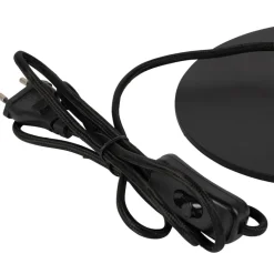 Fabrique de Styles Lampe en fer noir et doré h42cm - Ardecor* Lampes À Poser