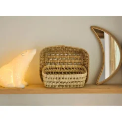 Fabrique de Styles Lampe en porcelaine h18.5cm - Ours Polaire* Lampes À Poser