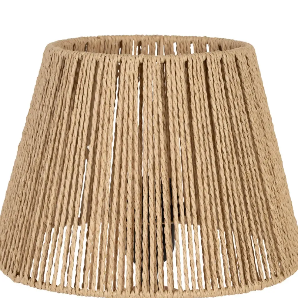 Fabrique de Styles Lampe en terre cuite mate et naturel h32cm - Nira* Lampes À Poser