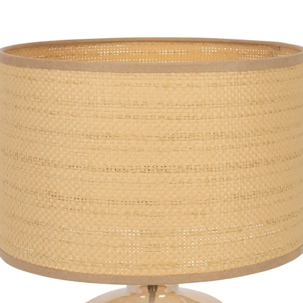 Fabrique de Styles Lampe en verre et papier h36cm - Celeste* Lampes À Poser