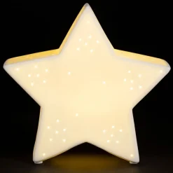 Fabrique de Styles Lampe étoile en porcelaine h15cm - Beezz* Lampes À Poser