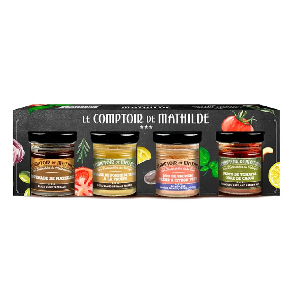 Fabrique de Styles Les mathildettes salées - 4 tartinables de 30g* Conserverie