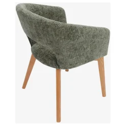 Fabrique de Styles Lot de 2 chaises en tissu chenille - Rusti* Chaises