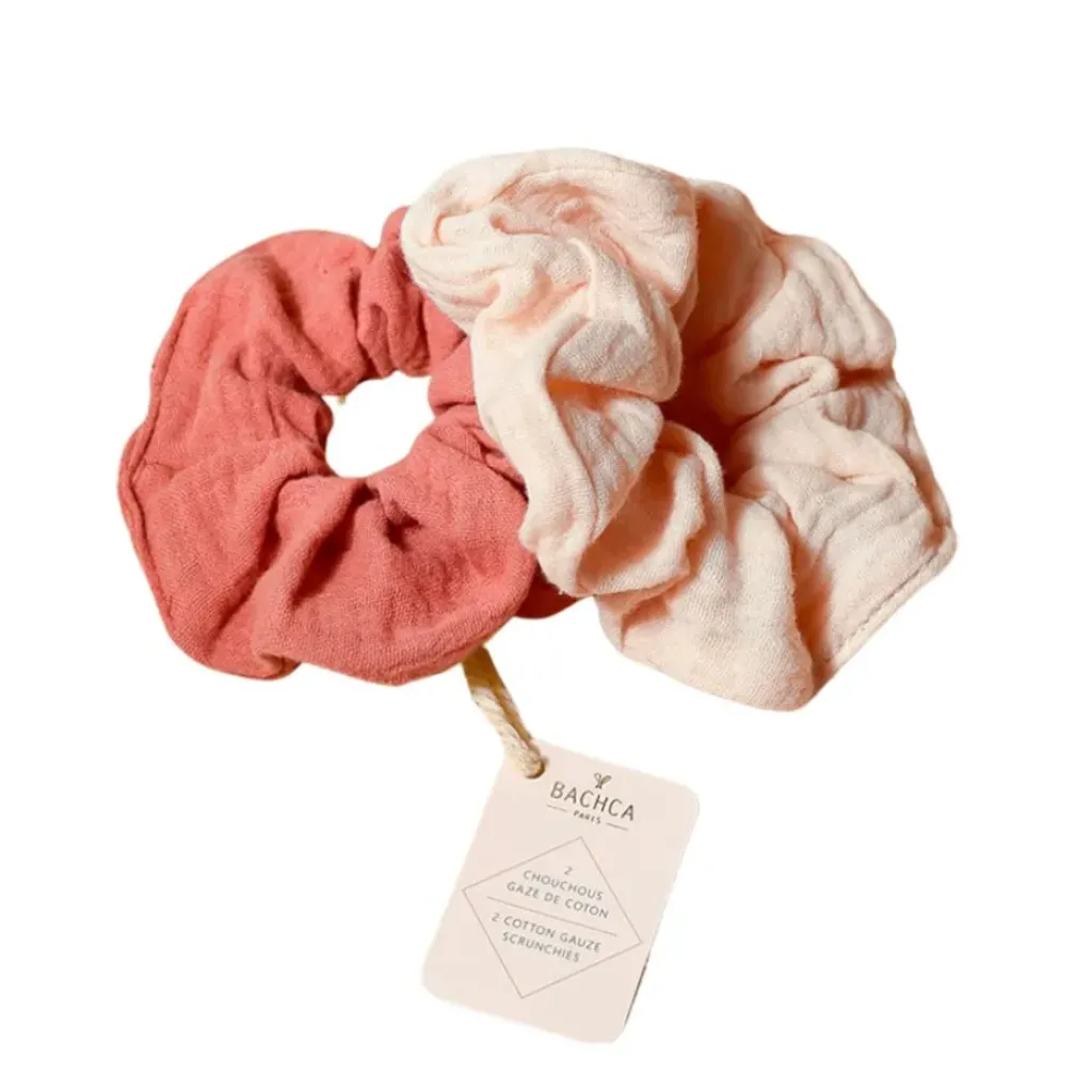 Fabrique de Styles Lot de 2 chouchous gaze de coton* Accessoires Mode