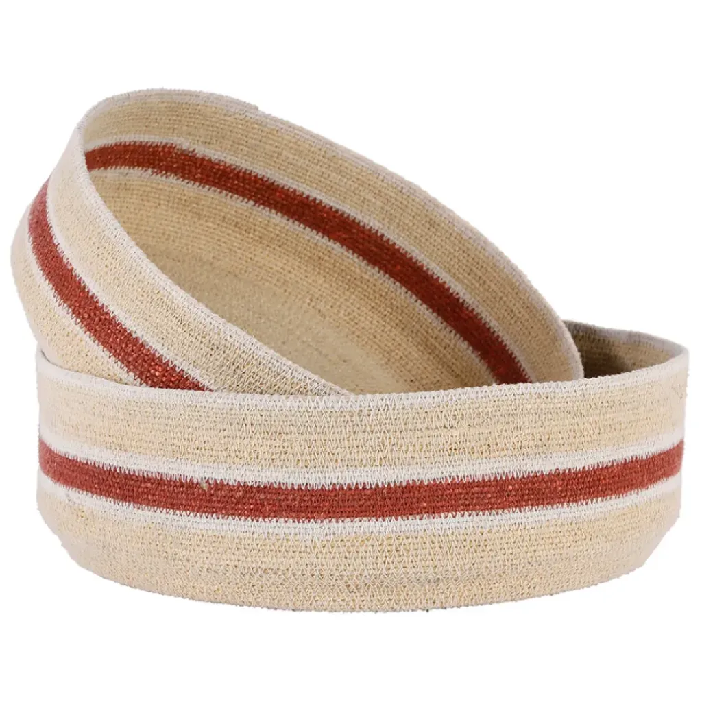 Fabrique de Styles Lot de 2 corbeilles en jonc de mer - Sumatra* Paniers Et Corbeilles