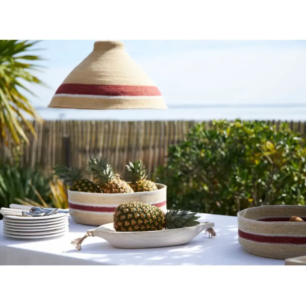 Fabrique de Styles Lot de 2 corbeilles en jonc de mer - Sumatra* Paniers Et Corbeilles