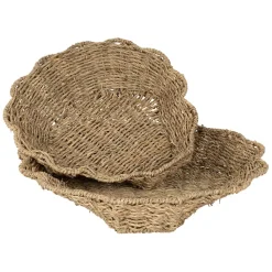 Fabrique de Styles Lot de 2 corbeilles en jonc de mer - Les fruits* Paniers Et Corbeilles