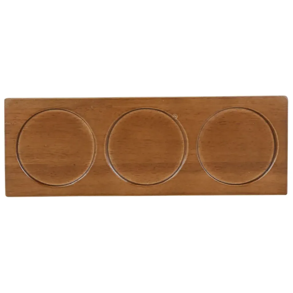 Fabrique de Styles Lot de 3 coupelles en grès et plateau terracotta, vert et blanc - romance vegetal* Bols Et Coupelles