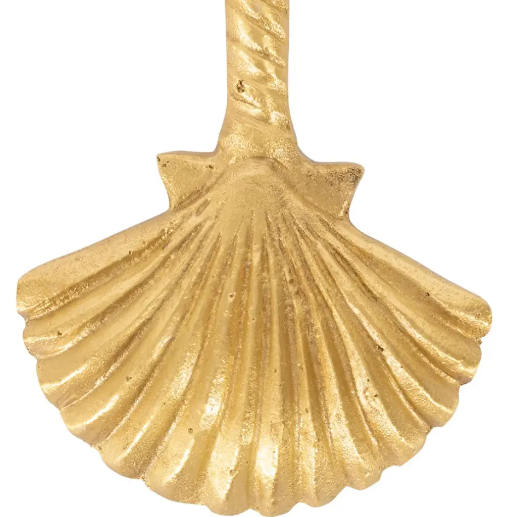 Fabrique de Styles Lot de 2 couverts de salade en inox et laiton - Coquillage* Ustensibles De Cuisine