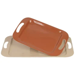 Fabrique de Styles Lot de 2 plateaux en fer - Klosen* Plateaux