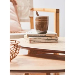 Fabrique de Styles Lot de 2 table basse en chêne - Becka* Table Basses