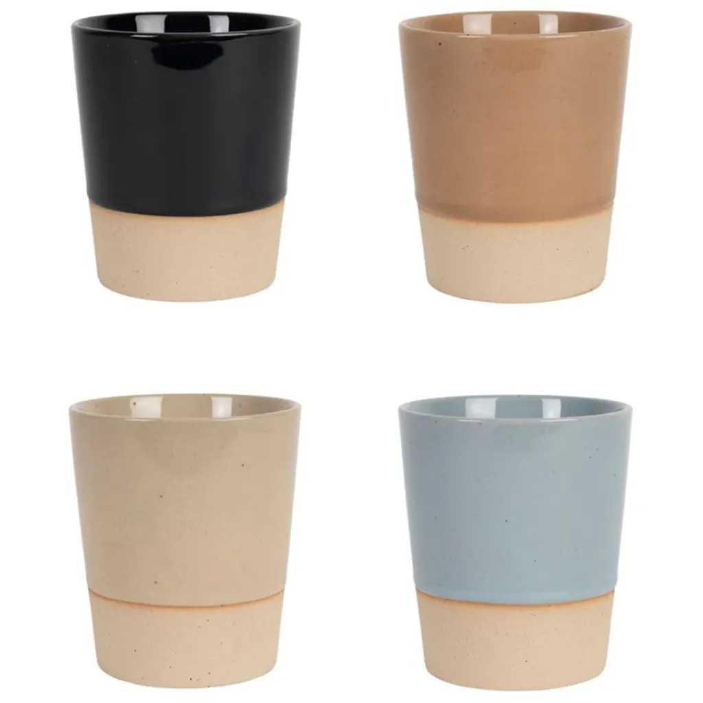 Fabrique de Styles Lot de 4 tasses 27cl - Ekume* Tasses Et Mugs
