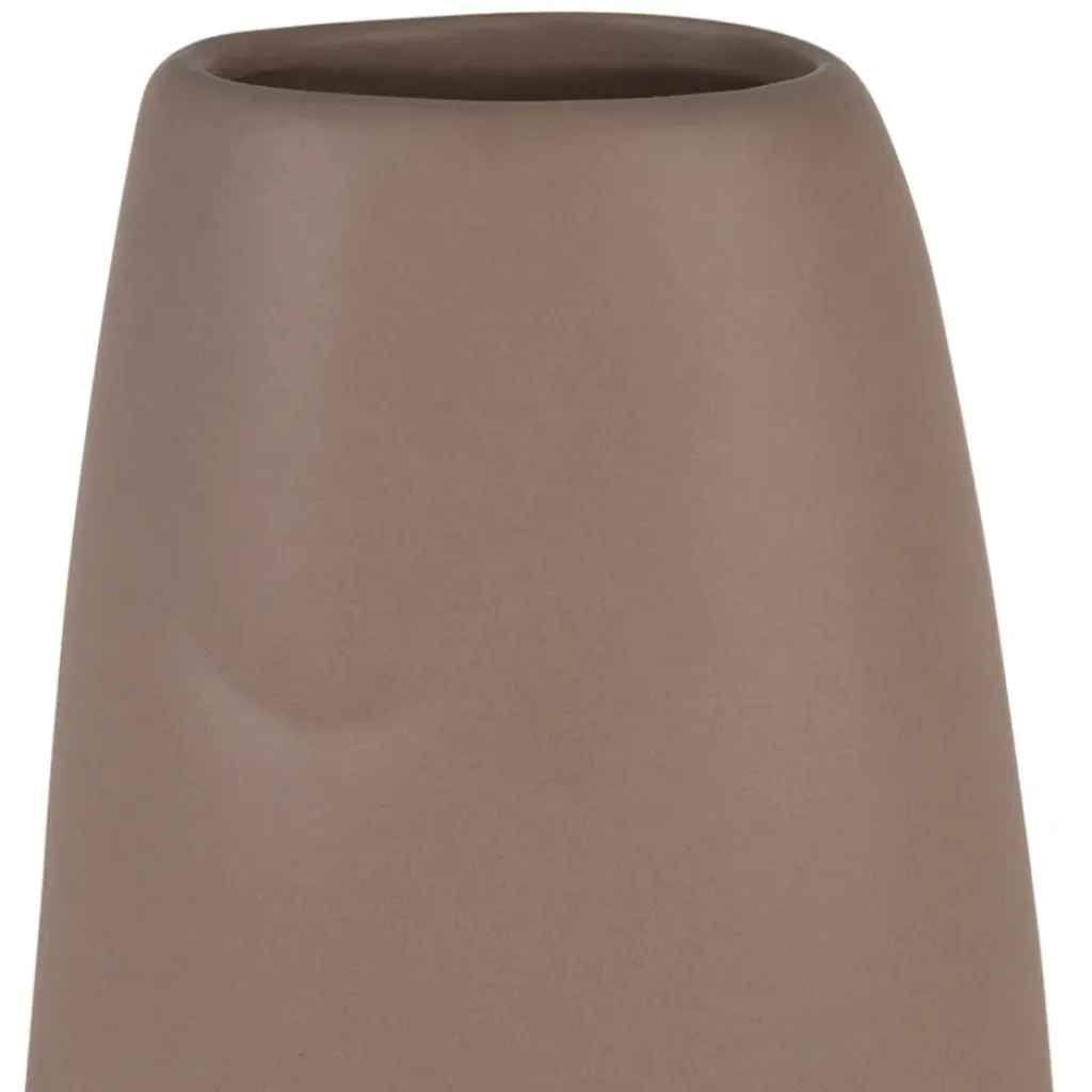 Fabrique de Styles Lot de 2 vases visage en grès et beige h30cm* Vases Et Soliflores