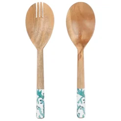 Fabrique de Styles Lot de couverts de salade en manguier - Estran* Ustensibles De Cuisine