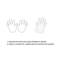 Fabrique de Styles Masque mains gants imprègnes hydratants* Soins Des Mains Et Des Pieds