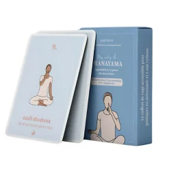 Fabrique de Styles Mes cartes de Pranayama* Méditation Et Yoga