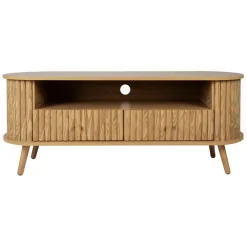 Fabrique de Styles Meuble TV en bois L130cm - Saori* Meubles Tv