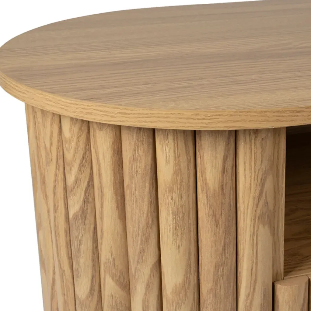 Fabrique de Styles Meuble TV en bois L130cm - Saori* Meubles Tv