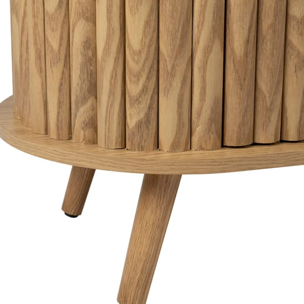 Fabrique de Styles Meuble TV en bois L130cm - Saori* Meubles Tv