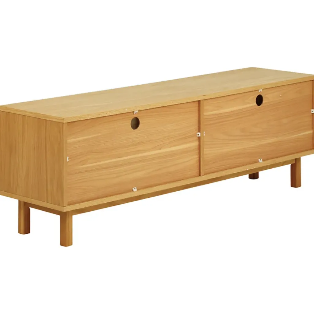 Fabrique de Styles Meuble tv en chêne 150x50cm - Paulo* Meubles Tv