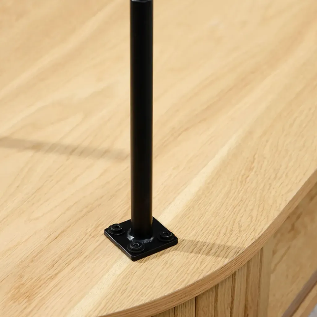 Fabrique de Styles Meuble TV en placage chêne l120cm - nola* Meubles Tv