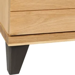 Fabrique de Styles Meuble TV en chêne 2 portes L150cm - Manny* Meubles Tv