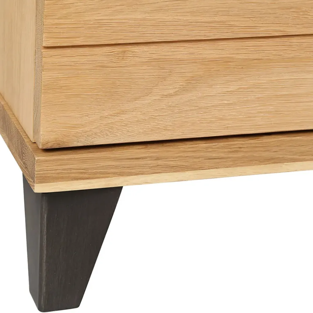 Fabrique de Styles Meuble TV en chêne 2 portes L150cm - Manny* Meubles Tv