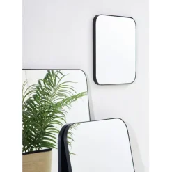 Fabrique de Styles Miroir carré en fer 45x45cm - Kerian* Miroirs