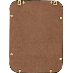 Fabrique de Styles Miroir carre contour dore 34x25cm* Miroirs