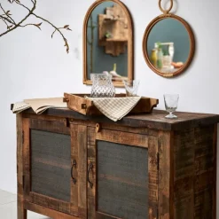 Fabrique de Styles Miroir en rotin 40xh53cm - Mirage* Miroirs