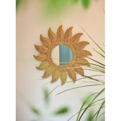 Fabrique de Styles Miroir rond en corde d60cm - Allegra* Miroirs