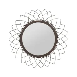 Fabrique de Styles Miroir rond en fer D32cm - Lore* Miroirs