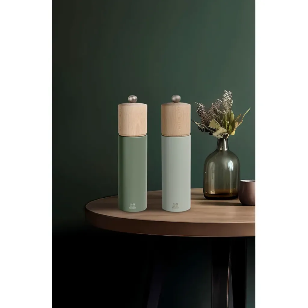 Fabrique de Styles Moulin à poivre vert fougère h21.5cm - Boreal* Salières Et Poivrières