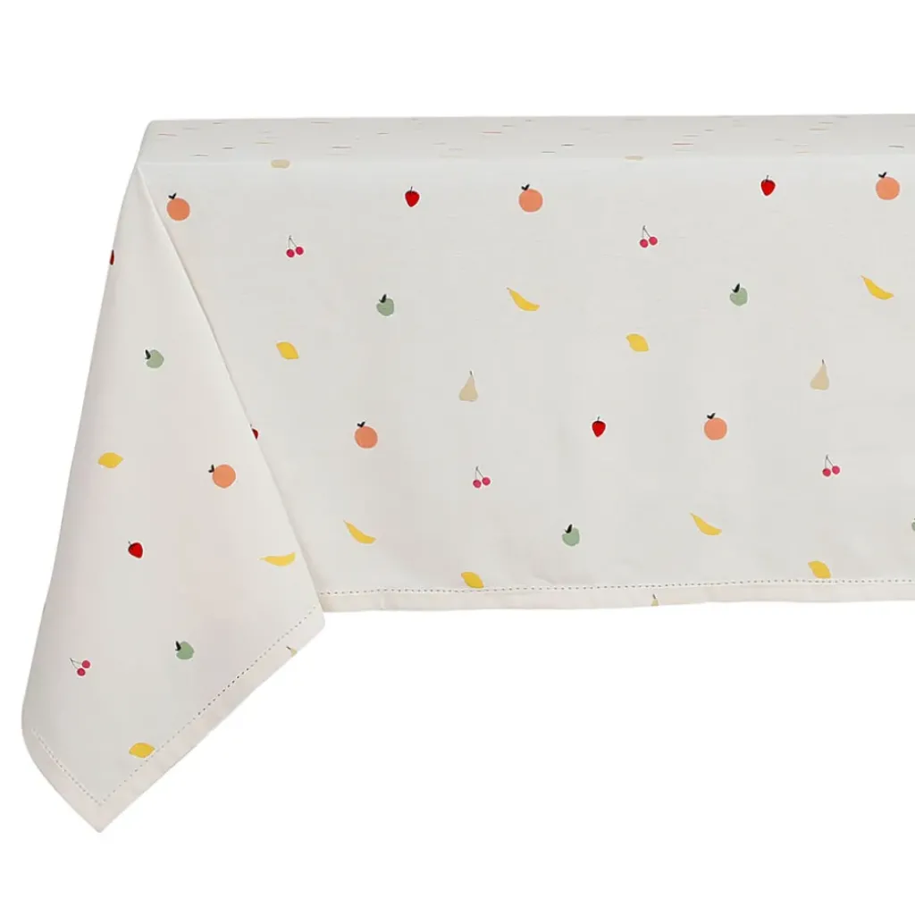 Fabrique de Styles Nappe en coton 250x145cm - Les Fruits* Nappes