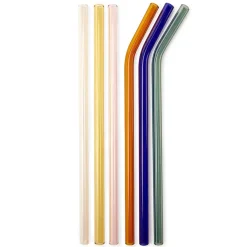 Fabrique de Styles Pailles en verre reutilisables colorees* Accessoires Réutilisables