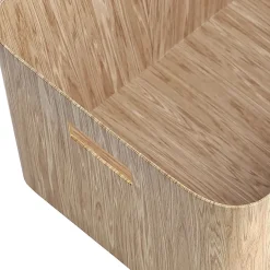 Fabrique de Styles Panier en bois 40.6x30.5xh20.3cm* Rangements Salle De Bain