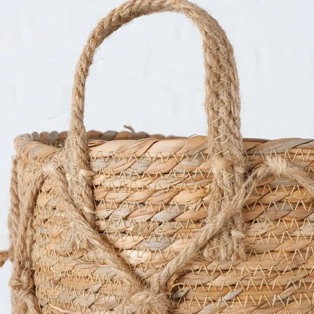 Fabrique de Styles Panier en zostère 31x31cm - Katunia* Paniers Et Corbeilles