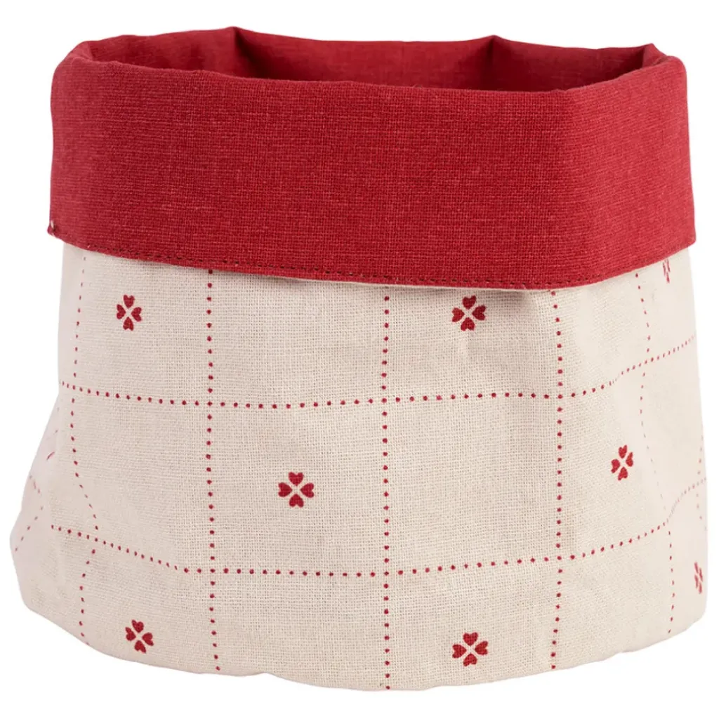 Fabrique de Styles Panière à pain en coton - P'tits Cœurs* Paniers Et Corbeilles