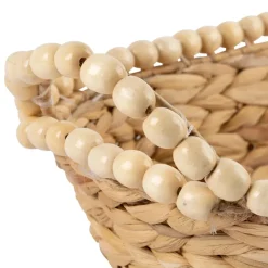 Fabrique de Styles Panières x2 en jacinthe d'eau - été à la mer* Paniers Et Corbeilles