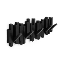 Fabrique de Styles Patère murale 5 crochets rabattables* Patères